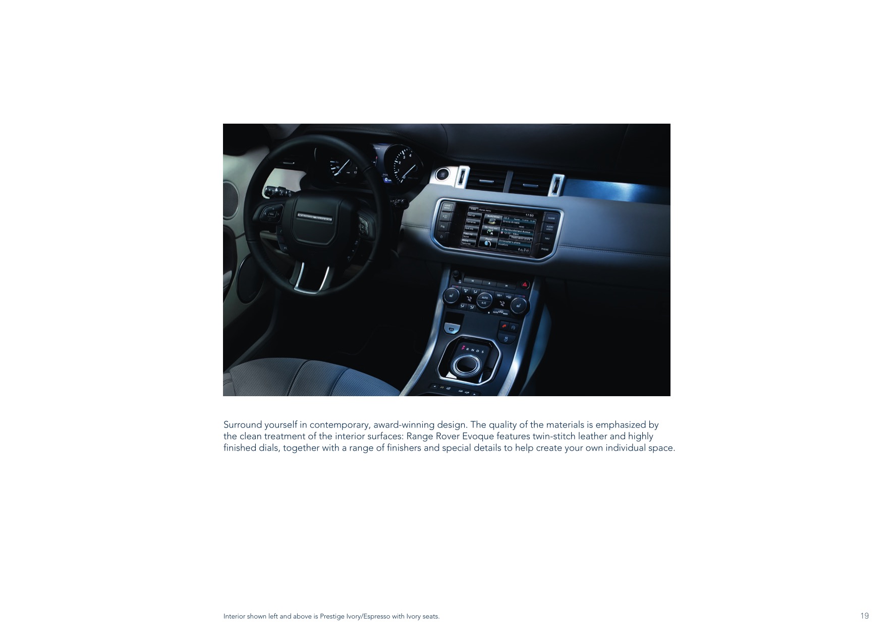 2015 Land Rover Evoque Brochure Page 76